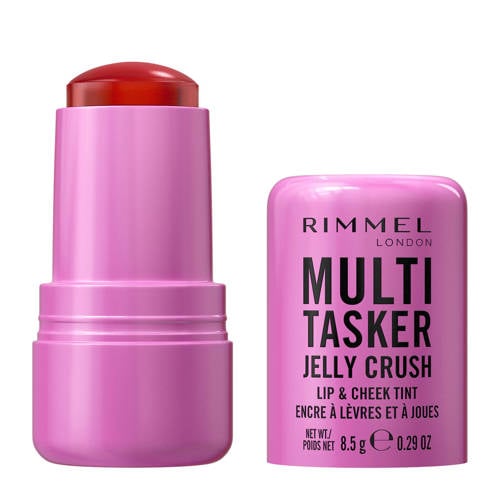 Rimmel London Multi-Tasker Jelly Crush blush & lipstain - 100 Pink Dash afbeelding