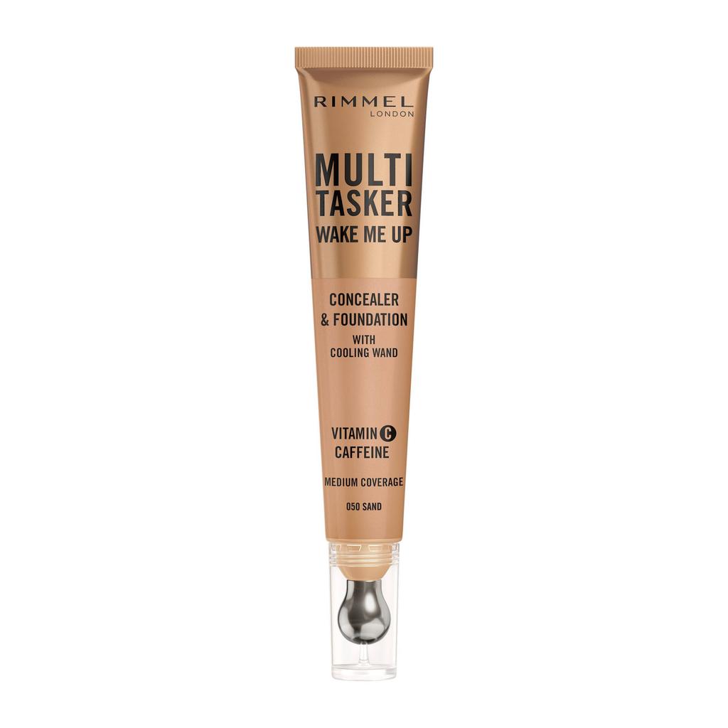 Rimmel London Multi-Tasker Wake Me Up concealer & foundation - 050 Sand
