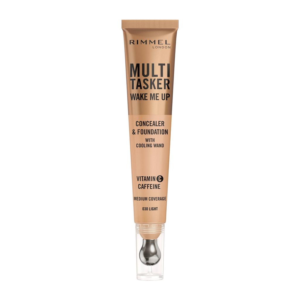 Rimmel London Multi-Tasker Wake Me Up concealer & foundation - 030 Light