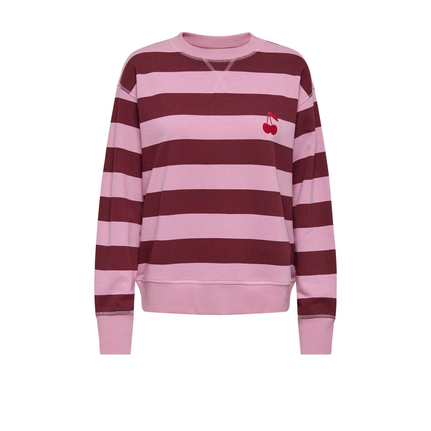 JDY gebreide trui rood