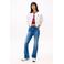Tommy Jeans high waist flared jeans medium blue denim