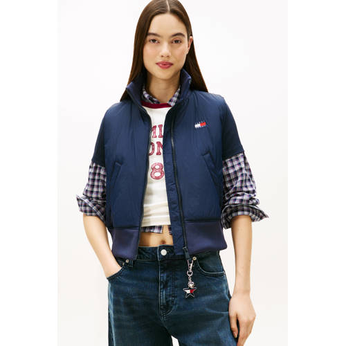 Tommy Jeans bodywarmer marineblauw afbeelding