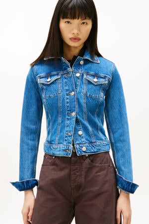 denim spijkerjas medium blue denim