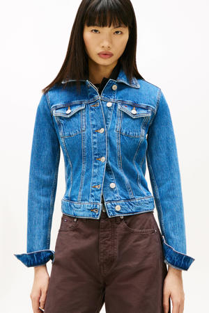 denim spijkerjas medium blue denim