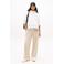 Tommy Jeans wide leg regular waist casual broek zand