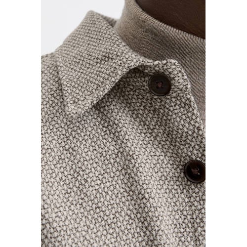 JACK & JONES PLUS SIZE overshirt Plus Size beige afbeelding