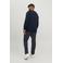JACK & JONES PLUS SIZE pullover fijn gebreid Plus Size donkerblauw