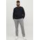 JACK & JONES PLUS SIZE pullover fijn gebreid Plus Size zwart