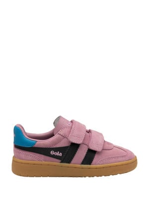 Viper Strap suède sneakers lichtroze