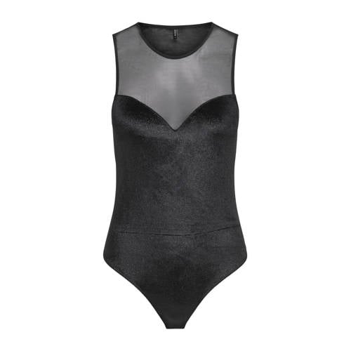 ONLY stringbody ONLOTHILIA met lurex zwart afbeelding