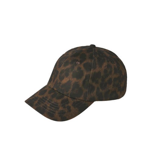 JJXX pet met panterprint JXFRIDA bruin afbeelding