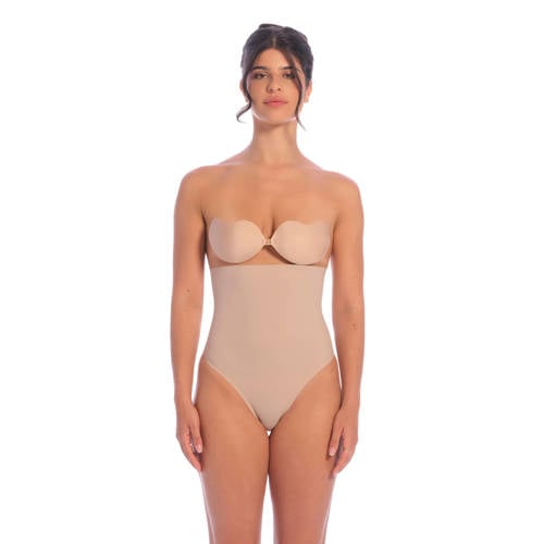 Perfect Secrets high waist corrigerende string Power Shaper beige afbeelding