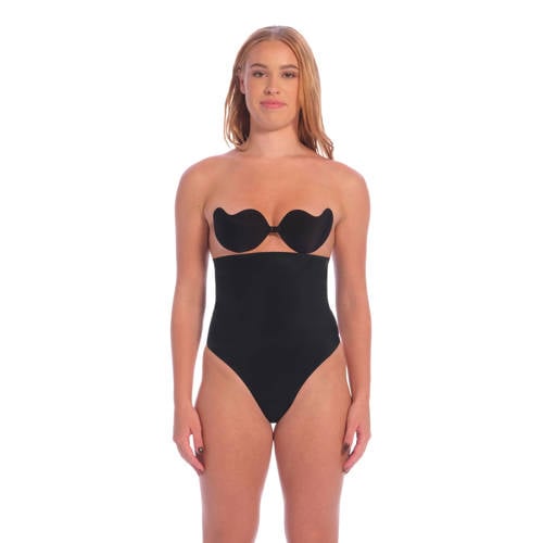 Perfect Secrets high waist corrigerende string Power Shaper zwart afbeelding