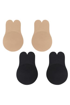 tepelcovers Secret Lift Covers (2 paar) zwart/beige