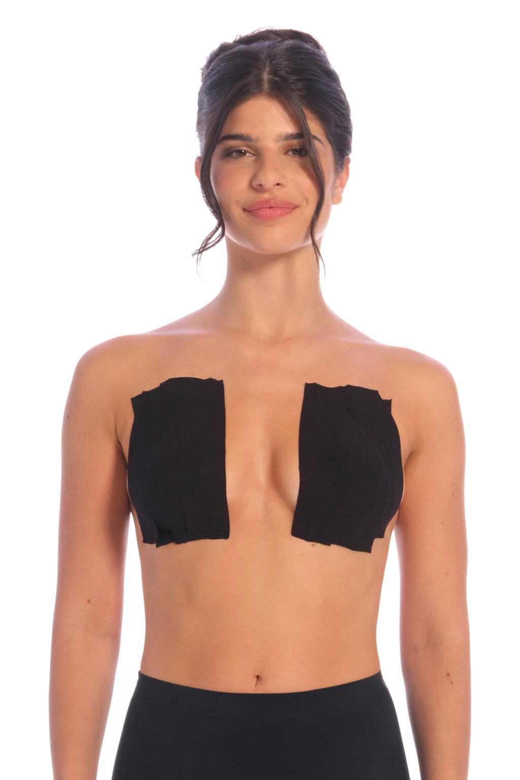 Perfect Secrets boobtape Perfect Boobtape (rol 5 meter) + 4 paar tepelcovers zwart