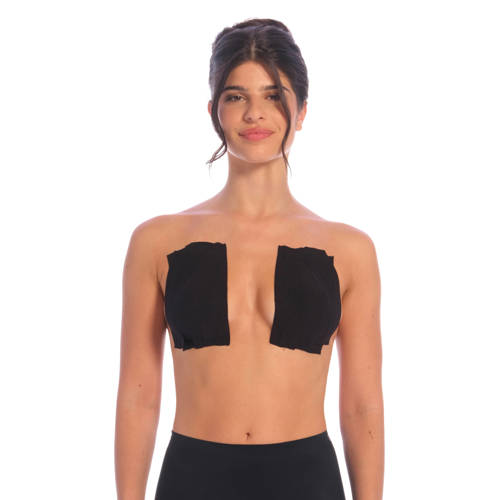 Perfect Secrets boobtape Perfect Boobtape (rol 5 meter) + 4 paar tepelcovers zwart afbeelding