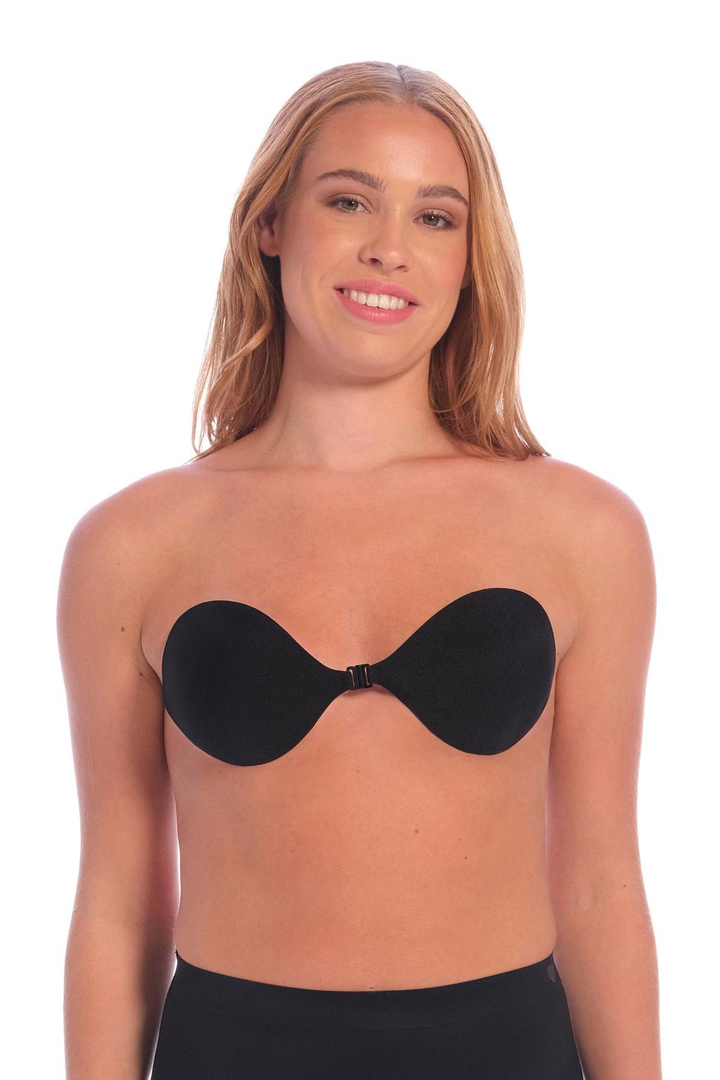 Perfect Secrets voorgevormde strapless plak bh Stick On Bra zwart