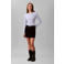 CALVIN KLEIN JEANS top lichtblauw rib gebreid
