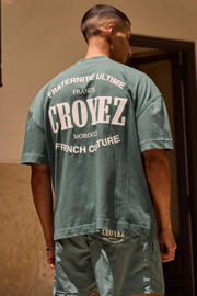 thumbnail: Croyez boxy T-shirt groen