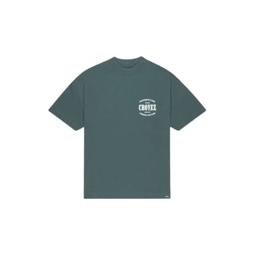 Croyez boxy T-shirt groen afbeelding