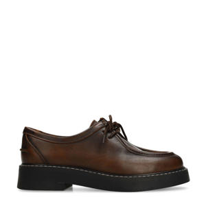 leren bootschoenen bruin