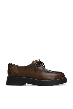 leren bootschoenen bruin
