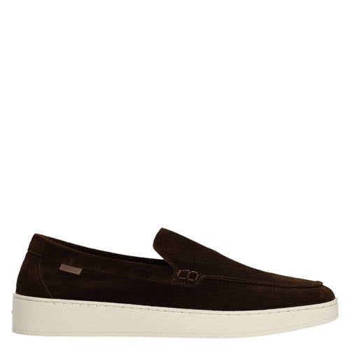 Manfield suède loafers bruin afbeelding