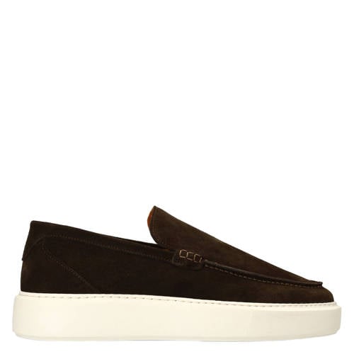 Manfield suède loafers bruin afbeelding