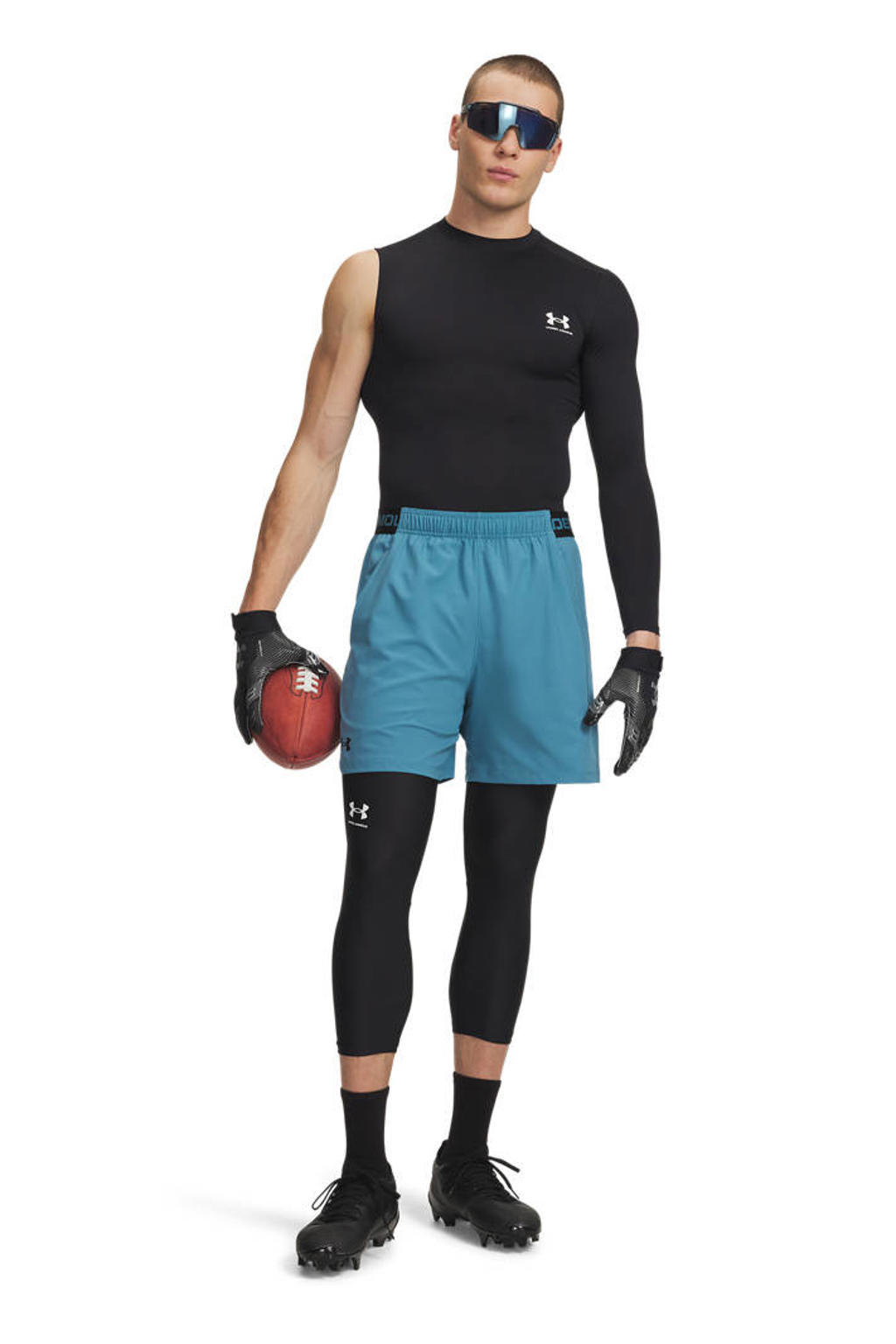 Under Armour sportshort blauw