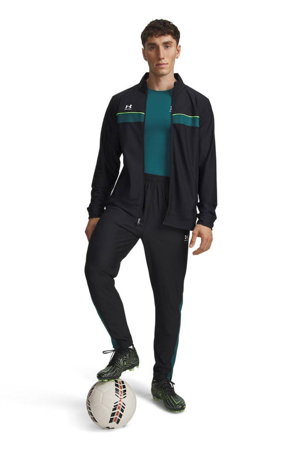 Under Armour Senior trainingspak Challenger zwart