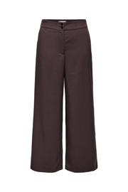 thumbnail: JDY wide leg high waist casual broek donkerrood