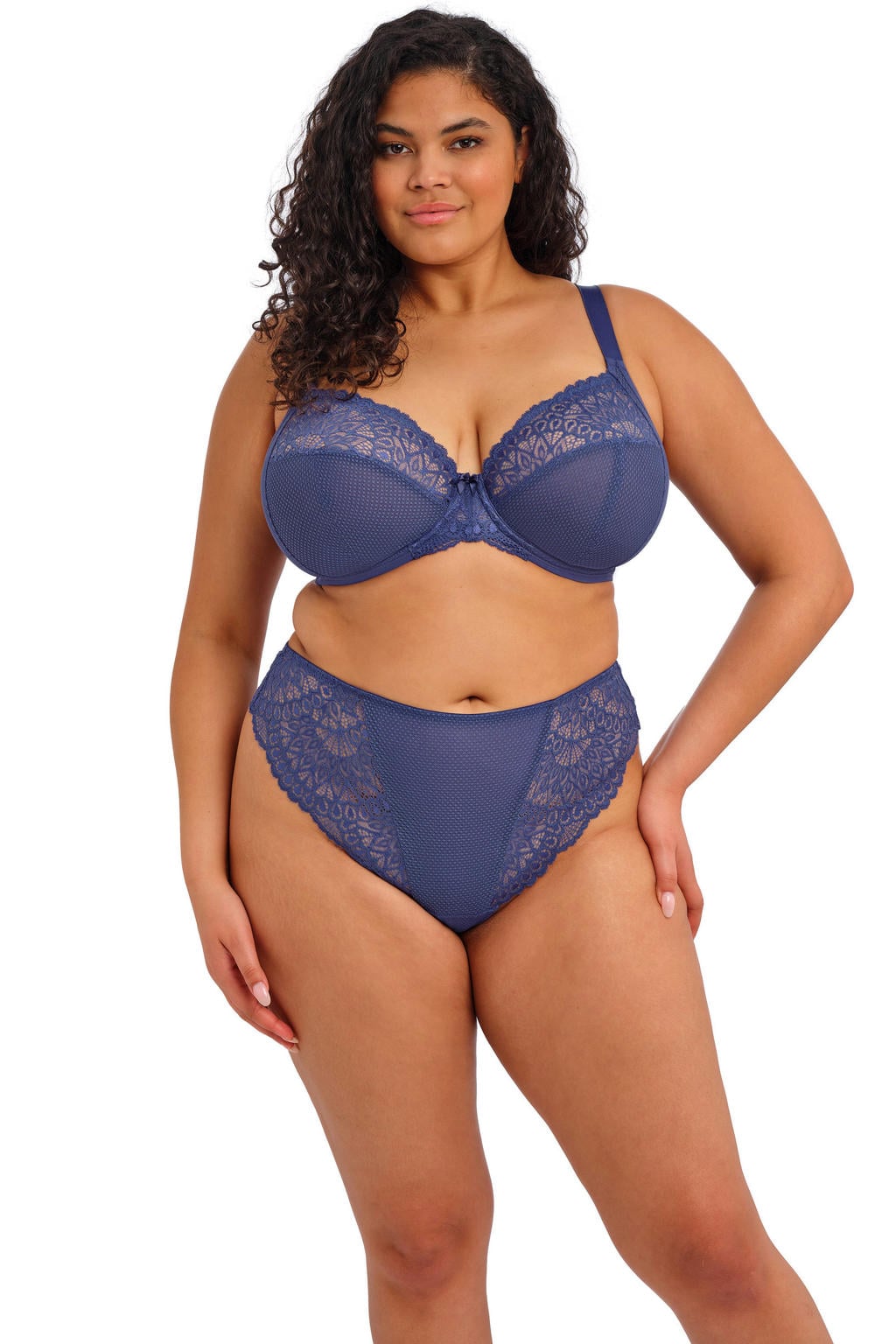 Elomi Tiernie string - blauw