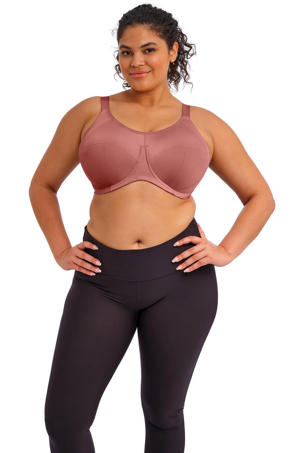 Elomi level 4 sportbh Energise oudroze