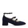 Sacha Mary Jane's denim pumps donkerblauw