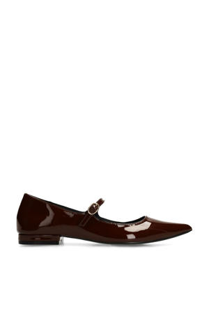Mary Jane's lak loafers bruin