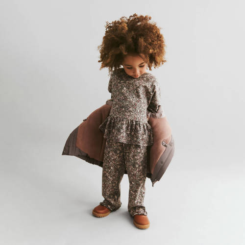 Wheat relaxed casual broek paars afbeelding