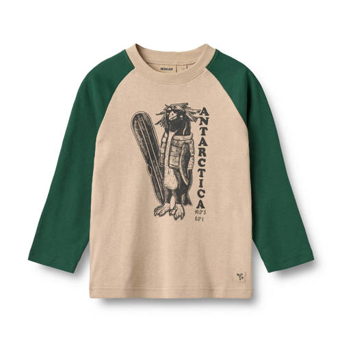 Wheat longsleeve groen afbeelding