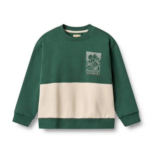 Wheat sweater groen afbeelding