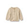 Wheat vest fijn gebreid ecru