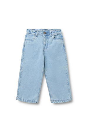 wide leg jeans blauw