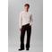 CALVIN KLEIN JEANS longsleeve met ingebreid patroon ecru