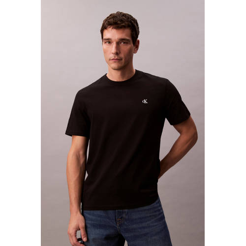 CALVIN KLEIN JEANS regular T-shirt zwart afbeelding
