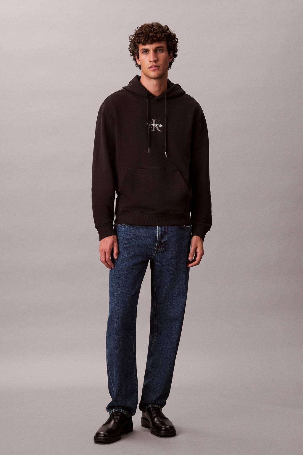 CALVIN KLEIN JEANS hoodie zwart