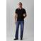 CALVIN KLEIN JEANS regular polo zwart