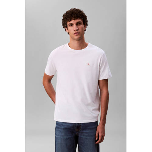 CALVIN KLEIN JEANS regular T-shirt wit afbeelding