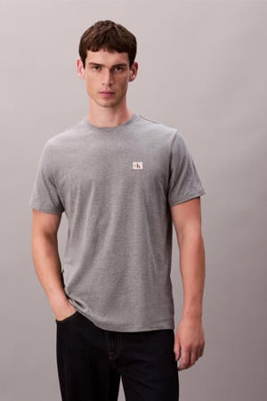 regular T-shirt grijs