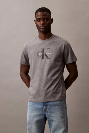 oversized T-shirt grijs