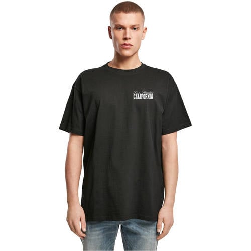 Mister Tee oversized T-shirt zwart afbeelding