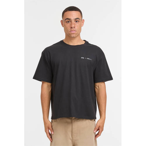 Mister Tee boxy T-shirt zwart afbeelding