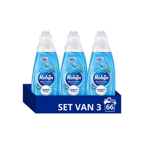 Robijn Advanced Quickwash Morning Dew vloeibaar wasmiddel - 66 wasbeurten afbeelding